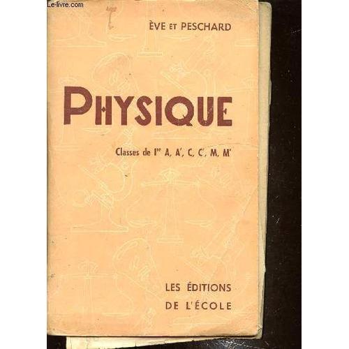 Physique Classes De 1er A, A , C, C , M, M on Productcaster.