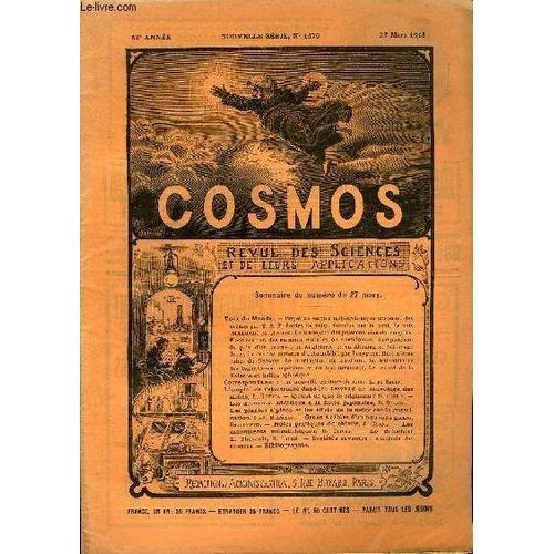 Le Cosmos - Revue Des Sciences Et De Leurs Applications N° 1470 - P... on Productcaster.