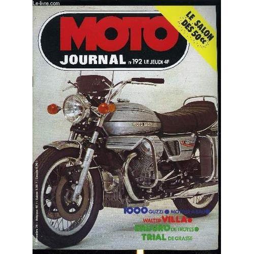 Moto Journal N° 192 - Walter Villa : Un Champion Du Monde Au Pair, ... on Productcaster.