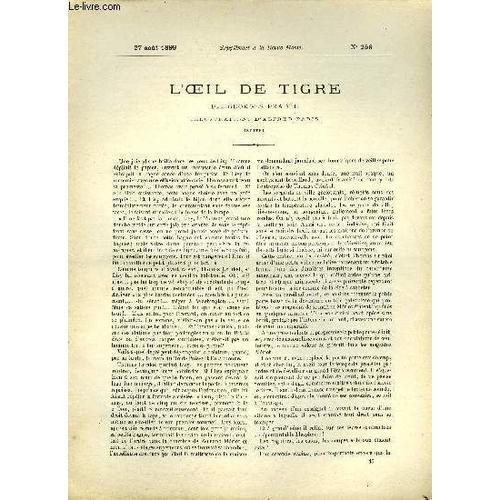 Supplement A La Revue Mame N° 256 - L Oeil De Tigre (Suite) Par Geo... on Productcaster.