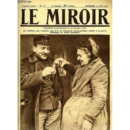 Le Miroir N° 72 - Une Héroïne Belge Très Populaire Sur Les Bords De... on Productcaster.