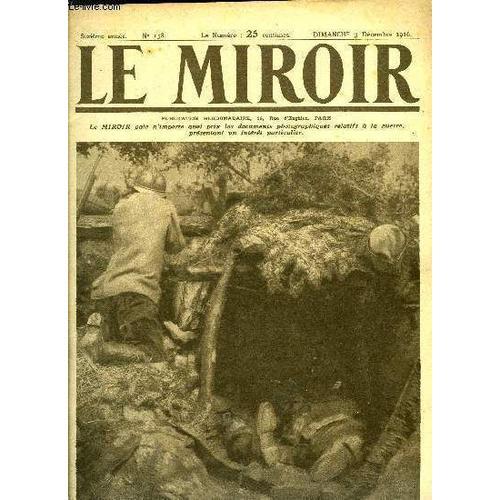 Le Miroir N° 158 - Un Abri De Soldats Serbes En Première Ligne, Dev... on Productcaster.