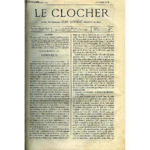 Le Clocher N° 3 - Mémoires De Propre A Rien (Suite), Naissance De P... on Productcaster.