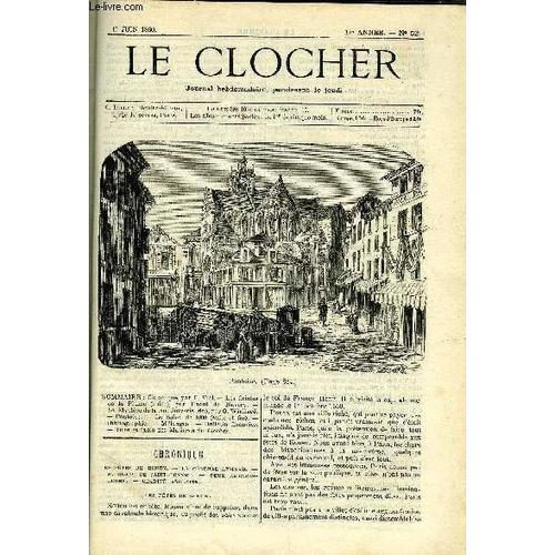 Le Clocher N° 52 - Les Crimes De La Plume (Suite) Par Raoul De Nave... on Productcaster.