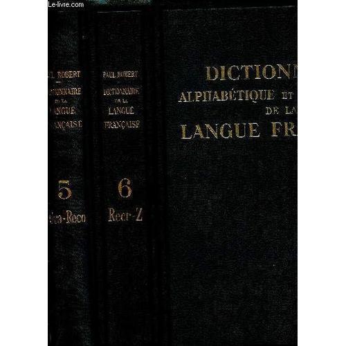 Dictionnaire Alphabetique Et Analogique De La Langue Francaise En 2... on Productcaster.