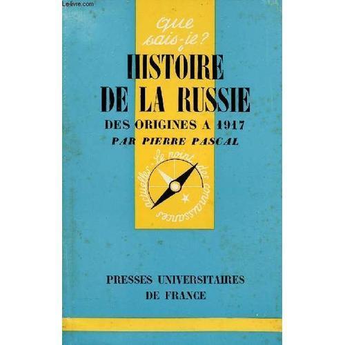 Histoire De La Russie : Des Origines A 1917 - Que Sais-Je ? N°248 on Productcaster.