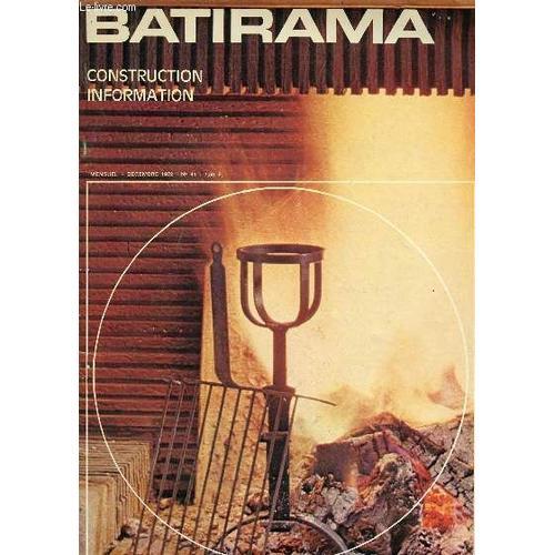 Batirama- Dec 1972 - N°41 : Construction, Information on Productcaster.