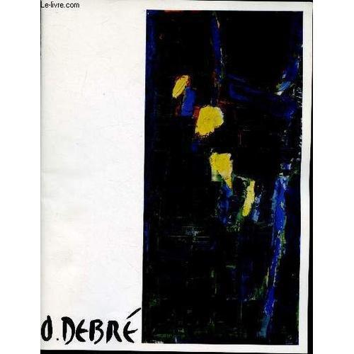 Catalogue D Exposition - Olivier Debre -Nov/Dec 1968 / Bordeaux - G... on Productcaster.