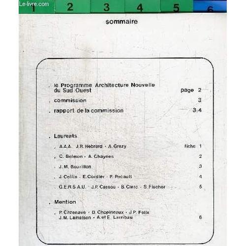 Plan De Construction Panson - Programme Architecture Nouvelle Du Su... on Productcaster.