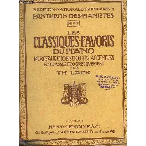 Les Classiques Favoris Du Piano - Morceaux Choisis Doigtes Accentue... on Productcaster.