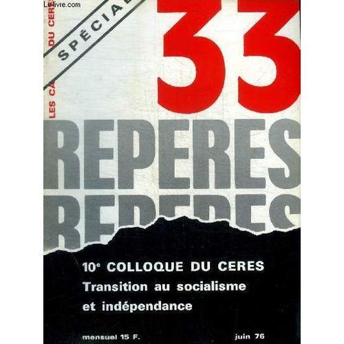 Reperes - Les Cahiers Ceres - N° 33 - Juin 1976 - Special - on Productcaster.