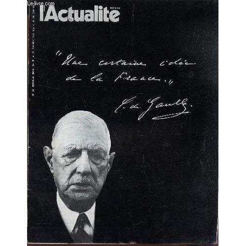 L Actualite - N°52 - Nouvelle Serie - Du 16 Au 22 Nov 1970 / De Gau... on Productcaster.