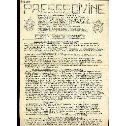 Presse Divine - N°84 - 15 Janvier 1960 / La Mort Terrassera Toutes ... on Productcaster.