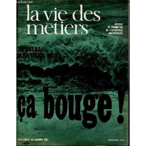 La Vie Des Metiers - Supplement N°286 - Defense Et Promotion De L E... on Productcaster.