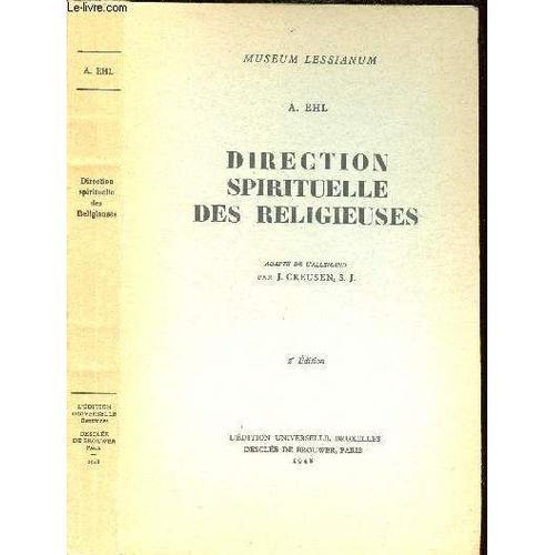 Direction Spirituelle Des Religieuses Adapte De L Allemand Par J. C... on Productcaster.