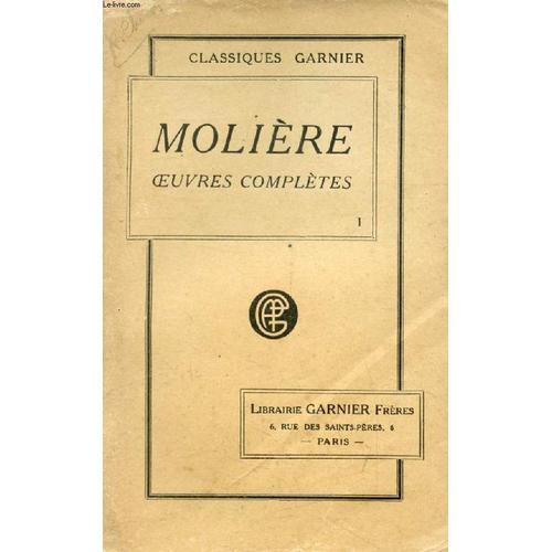 Oeuvres Completes De Moliere, Tome I on Productcaster.