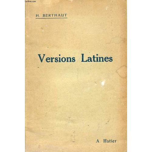 Versions Latines on Productcaster.