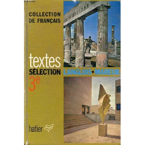 Textes Pour La Lecture Et L Explication, 3e on Productcaster.