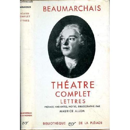 Théâtre Complet - Parades / Lettres Relatives A Son Theatre. on Productcaster.