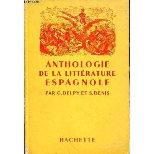 Anthologie De La Litterature Espagnole on Productcaster.