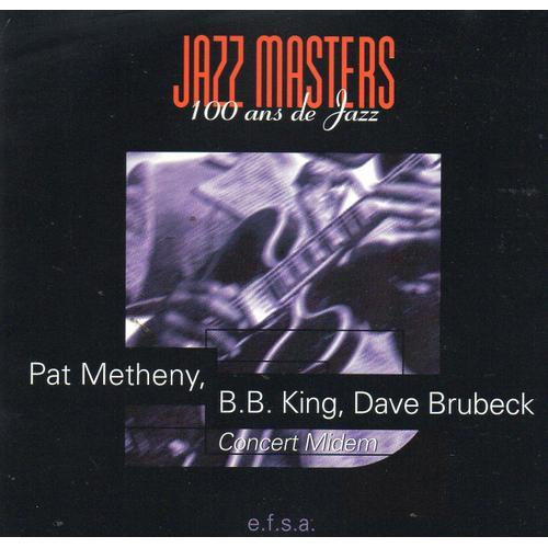 Pat Metheny, B.B. King, Dave Brubeck Cd Album Jazz Masters 100 Ans ... on Productcaster.