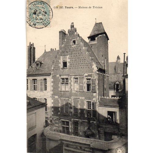 Cpa Annee 1905 - N° Gb 287 Tours - Indre Et Loire - 37 - Maison De ... on Productcaster.