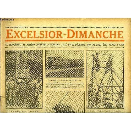 Excelsior-Dimanche N° 44 - L Égérie Des Girondins : Mme Roland Par ... on Productcaster.