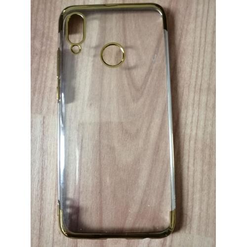 Coque Transparente Et Or Huawei P Smart 2019 on Productcaster.