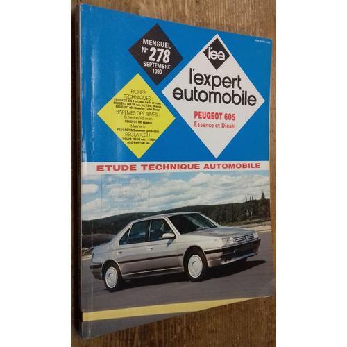 L'expert Automobile (Revue) N°278 (Septembre 1990) : Peugeot 605 on Productcaster.