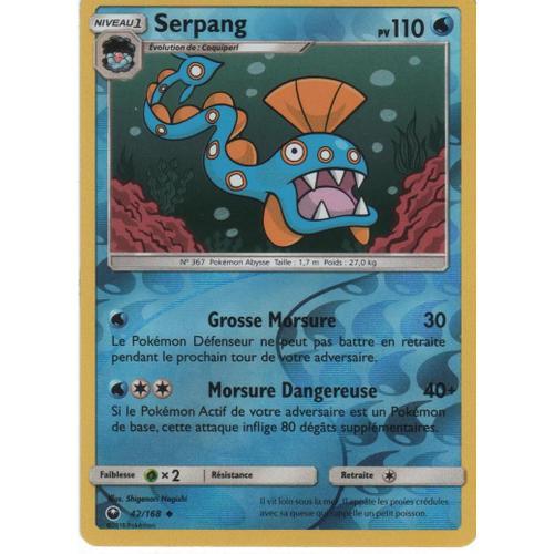 Pokemon Serpang Tempete Celeste Reverse Pv110, 42/168 on Productcaster.