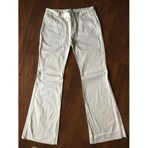 Pantalon Blanc "Zara" on Productcaster.