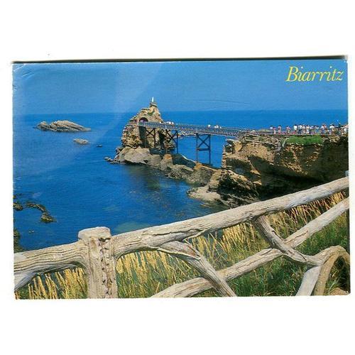 Carte Postale - Le Rocher De La Vierge - Biarritz - Pyrénées-Atlant... on Productcaster.