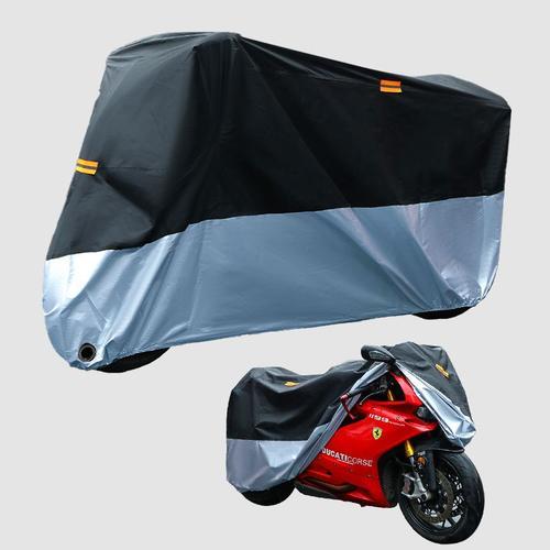 Housse de moto en taffetas de polyester 190T, revêtement PVC imperm... on Productcaster.