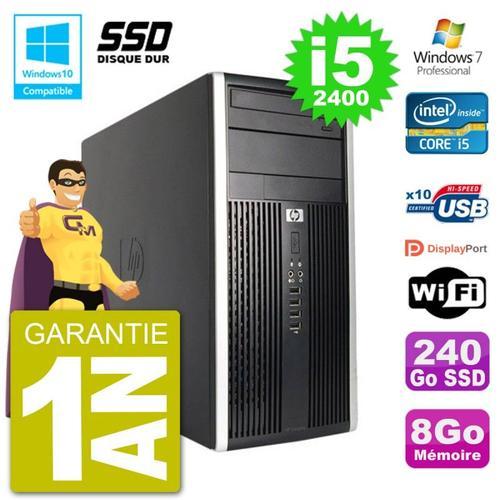 PC HP 6300 MT Intel Core i5-2400 RAM 8Go SSD 240Go Graveur DVD Wifi... (Reconditionné) on Productcaster.