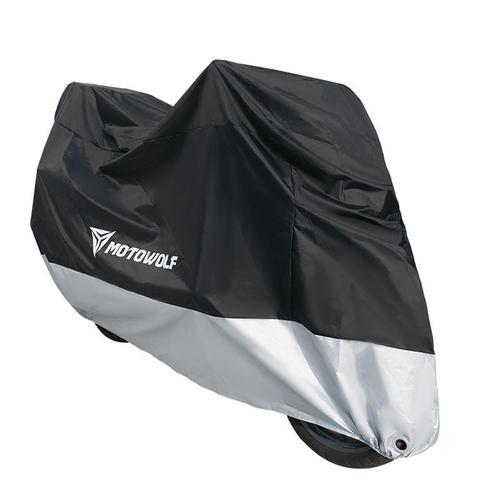 Housse de moto, protection solaire, bâche Wolf, noir tous temps, Ri... on Productcaster.