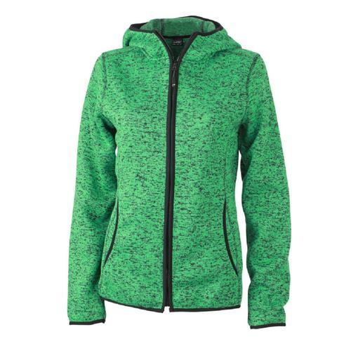 Veste Tricot Polaire ? Capuche Femme- Jn588 - Vert Clair Chin? on Productcaster.