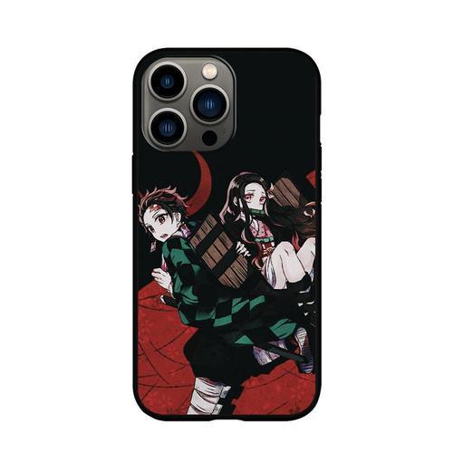 Coque De Téléphone Design Anime Demon Slayer Pour Iphone 14 13 Pro ... on Productcaster.