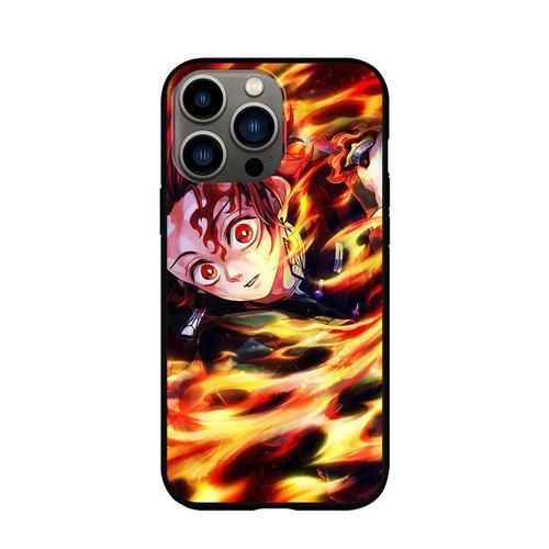 Coque De Téléphone Design Anime Demon Slayer Pour Iphone 14 13 Pro ... on Productcaster.