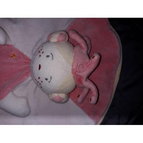 Doudou Poupee Princese Rose Claire Et Rose Plus Foncer Doudou Rond ... on Productcaster.