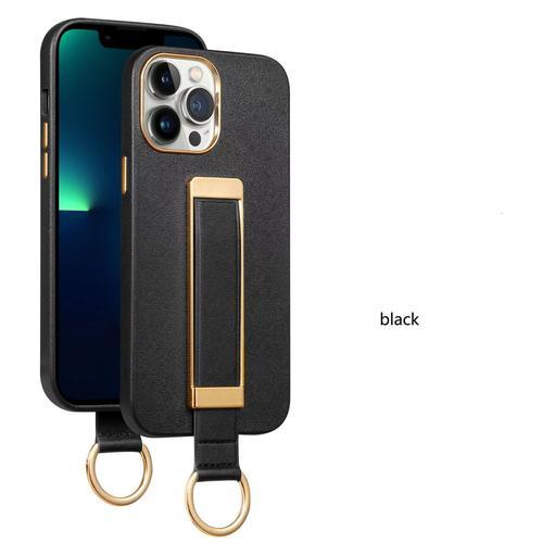 Étui De Téléphone En Cuir Pour Iphone 14 Pro Max, Coque Arrière Pou... on Productcaster.