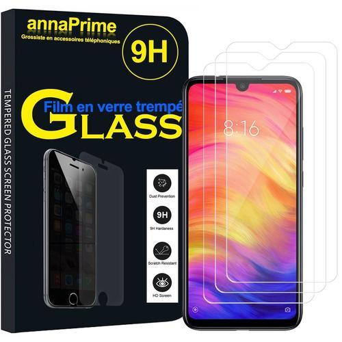 Lot / Pack De 3 Films Verre Trempé Pour Xiaomi Redmi Note 7/ Redmi ... on Productcaster.