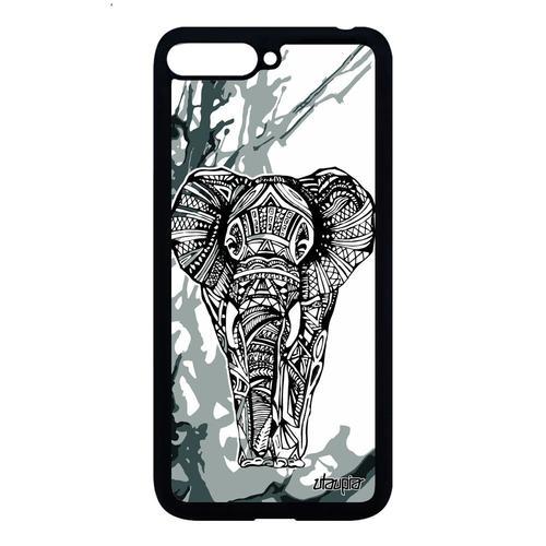 Coque Huawei Y6 2018 Silicone Elephant Peinture Animaux Smartphone ... on Productcaster.