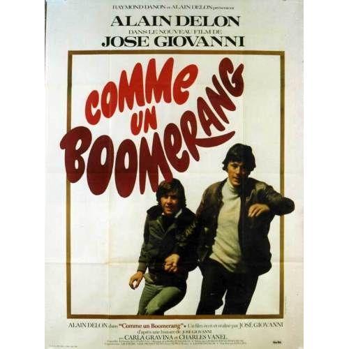 Comme Un Boomerang - Alain Delon - Affiche 60 X 80 - 1976 - on Productcaster.