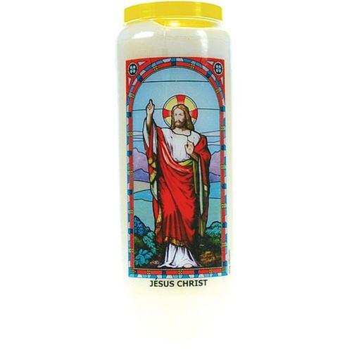 Neuvaine Vitrail : Jésus Christ on Productcaster.