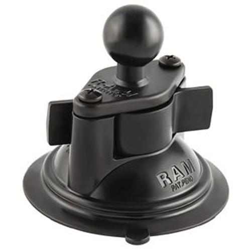 Ram Mount 3.25"" Diameter Suction Cup Twist Lock Mount W/1"" Ball on Productcaster.