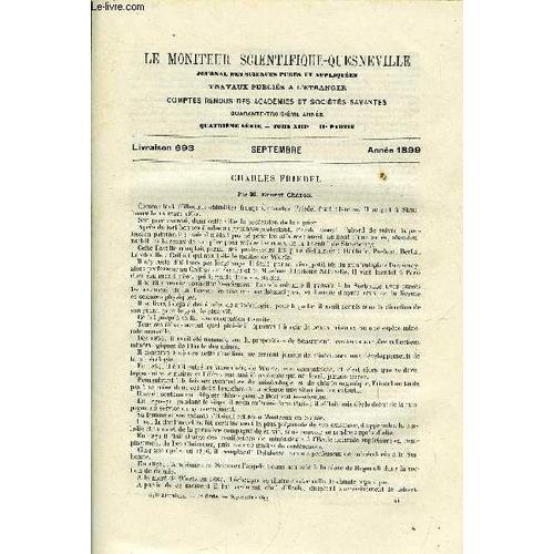 Le Moniteur Scientifique Du Docteur Quesneville N° 693 - Charles Fr... on Productcaster.