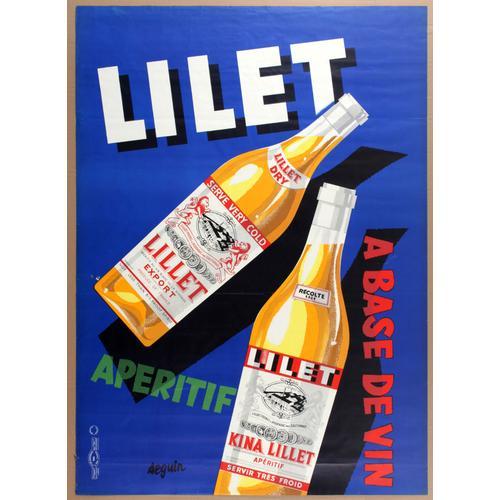 Affiche Apéritif Lilet on Productcaster.