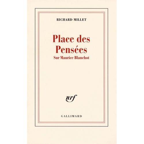 Place Des Pensées - Sur Maurice Blanchot on Productcaster.