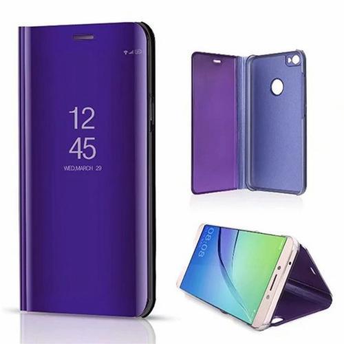 Etui Pour Huawei Y6 2019 Folio Miroir Violet on Productcaster.