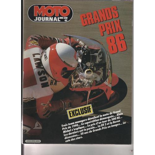 Moto Journal Hors Série Grands Prix 86 on Productcaster.